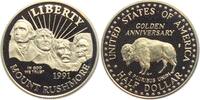 USA 1/2 Dollar Mount Rushmore - Büffel -