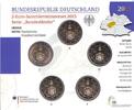 Deutschland 5 x 2 Euro im Blister Bundesländer - Hessen - Paulskirche in Frankfurt -