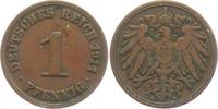Kaiserreich 1 Pfennig 1 Pfennig - großer Adler -