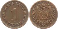 Kaiserreich 1 Pfennig 1 Pfennig - großer Adler -