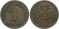 Kaiserreich 1 Pfennig 1 Pfennig - großer Adler -