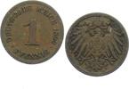 Kaiserreich 1 Pfennig 1 Pfennig - großer Adler -