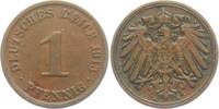 Kaiserreich 1 Pfennig 1 Pfennig - großer Adler -