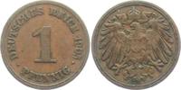 Kaiserreich 1 Pfennig 1 Pfennig - großer Adler -