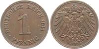 Kaiserreich 1 Pfennig 1 Pfennig - großer Adler -