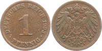 Kaiserreich 1 Pfennig 1 Pfennig - großer Adler -