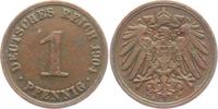 Kaiserreich 1 Pfennig 1 Pfennig - großer Adler -