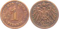 Kaiserreich 1 Pfennig 1 Pfennig - großer Adler -