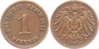 Kaiserreich 1 Pfennig 1 Pfennig - großer Adler -