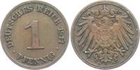 Kaiserreich 1 Pfennig 1 Pfennig - großer Adler -