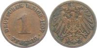 Kaiserreich 1 Pfennig 1 Pfennig - großer Adler -