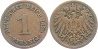 Kaiserreich 1 Pfennig 1 Pfennig - großer Adler -
