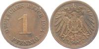 Kaiserreich 1 Pfennig 1 Pfennig - großer Adler -