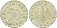Drittes Reich 50 Reichspfennig 50 Reichspfennig - mit Hakenkreuz -