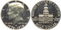 USA 1976 S 1/2 Dollar - Kennedy - Independence Hall FB in Kapsel