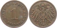 Kaiserreich 1 Pfennig 1 Pfennig - großer Adler -