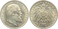 Württemberg 3 Mark König Wilhelm II. (1891 - 1918) von Württemberg -