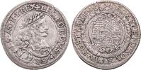 Haus Habsburg - Österreich - RDR 6 Kreuzer Leopold I. (1657-1705) -