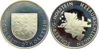 Schleswig-Holstein Silbermedaille Bundesländer Serie - Schleswig-Holstein - Meerumschlungen -