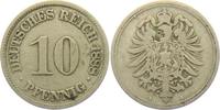 Kaiserreich 10 Pfennig 10 Pfennig - kleiner Adler -