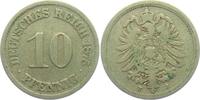 Kaiserreich 10 Pfennig 10 Pfennig - kleiner Adler -