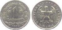Drittes Reich 1 Reichsmark 1 Reichsmark mit Reichsadler -