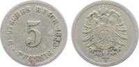 Kaiserreich 5 Pfennig 5 Pfennig - kleiner Adler -
