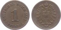 Kaiserreich 1 Pfennig 1 Pfennig - kleiner Adler -
