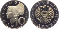 Österreich 10 Schilling Frauenkopf - Wachauerin -