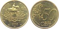 Italien 50 Cents Reiterstatue des Kaisers Marcus Aurelius -