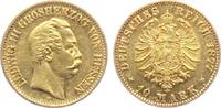 Hessen 10 Mark Ludwig III. (1848-1877) -