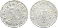Drittes Reich 50 Reichspfennig 50 Reichspfennig - mit Hakenkreuz -