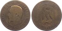 Frankreich 10 Centimes Napoleon III. (1852 - 1870) -