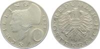 Österreich 10 Schilling Frauenkopf - Wachauerin -