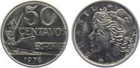 Brasilien 50 Centavos Hafen mit Schiff beim Beladen -