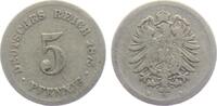 Kaiserreich 5 Pfennig 5 Pfennig - kleiner Adler -