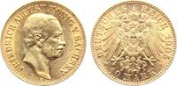 Sachsen 10 Mark König Friedrich August III. von Sachsen (1904-1918) -
