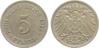 Kaiserreich 5 Pfennig 5 Pfennig - großer Adler -