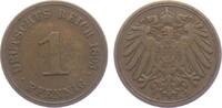 Kaiserreich 1 Pfennig 1 Pfennig - großer Adler -
