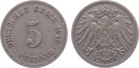 Kaiserreich 5 Pfennig 5 Pfennig - großer Adler -
