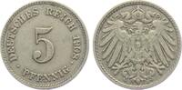 Kaiserreich 5 Pfennig 5 Pfennig - großer Adler -