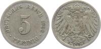 Drittes Reich 5 Pfennig 5 Pfennig - großer Adler -