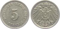Kaiserreich 5 Pfennig 5 Pfennig - großer Adler -