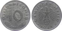 Drittes Reich 10 Reichspfennig 10 Reichspfennig - mit Hakenkreuz -
