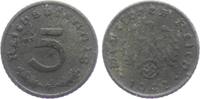 Drittes Reich 5 Reichspfennig 5 Reichspfennig - mit Hakenkreuz -
