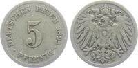 Kaiserreich 5 Pfennig 5 Pfennig - großer Adler -