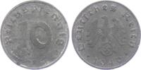 Drittes Reich 10 Reichspfennig 10 Reichspfennig - mit Hakenkreuz -