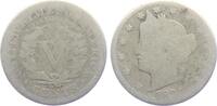 USA 1897 5 Cents - Liberty s