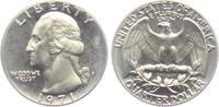 USA 1/4 Dollar - Quarter 1971 S Quarter - Washington FB