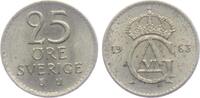 Schweden 25 Öre Gustav VI. Adolf von Schweden (1950 - 1973) -